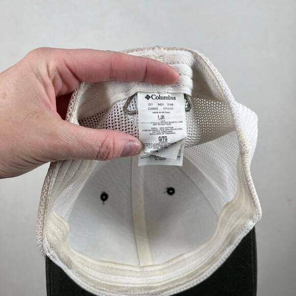 Columbia PHG Mesh Hat Hunting Deer Flag L/XL Flex Fit With White Mesh - Picture 5 of 7